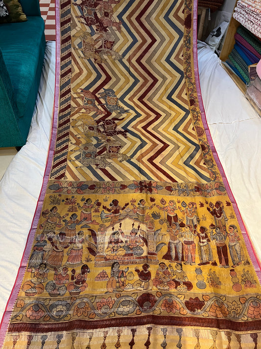 Mangalagiri silk saree