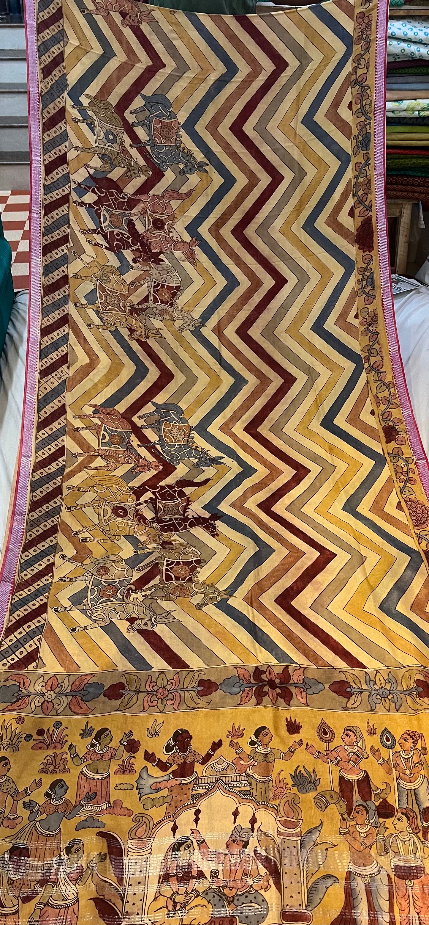 Mangalagiri silk saree