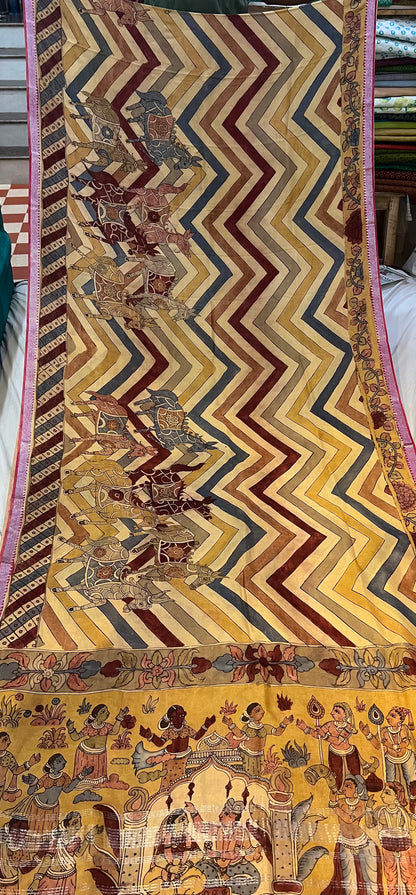 Mangalagiri silk saree
