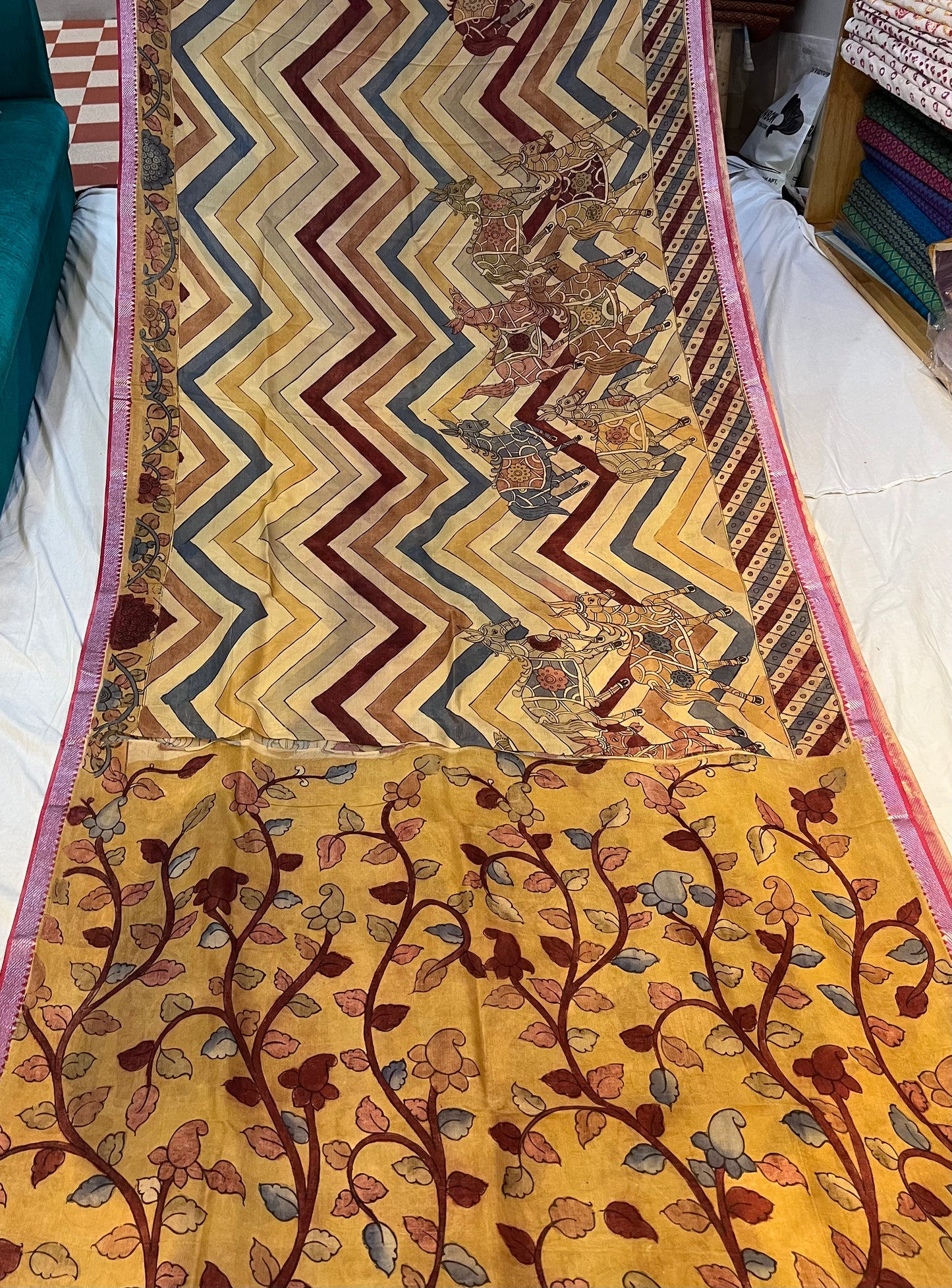 Mangalagiri silk saree