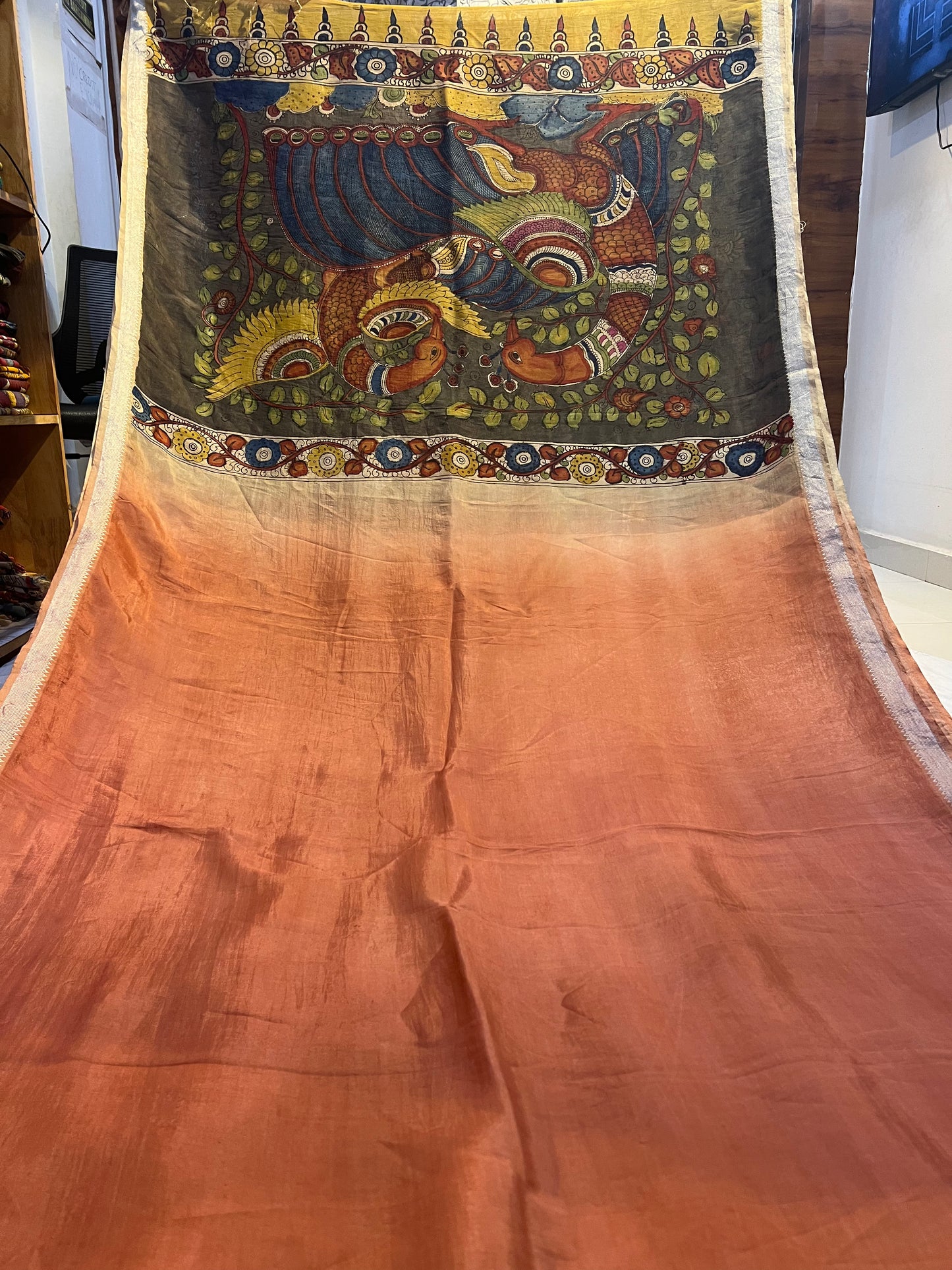 Mangalagiri silk saree
