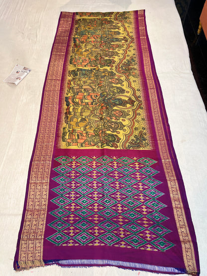 Ikkath Pattu Saree
