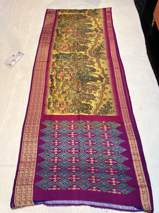 Ikkath Pattu Saree