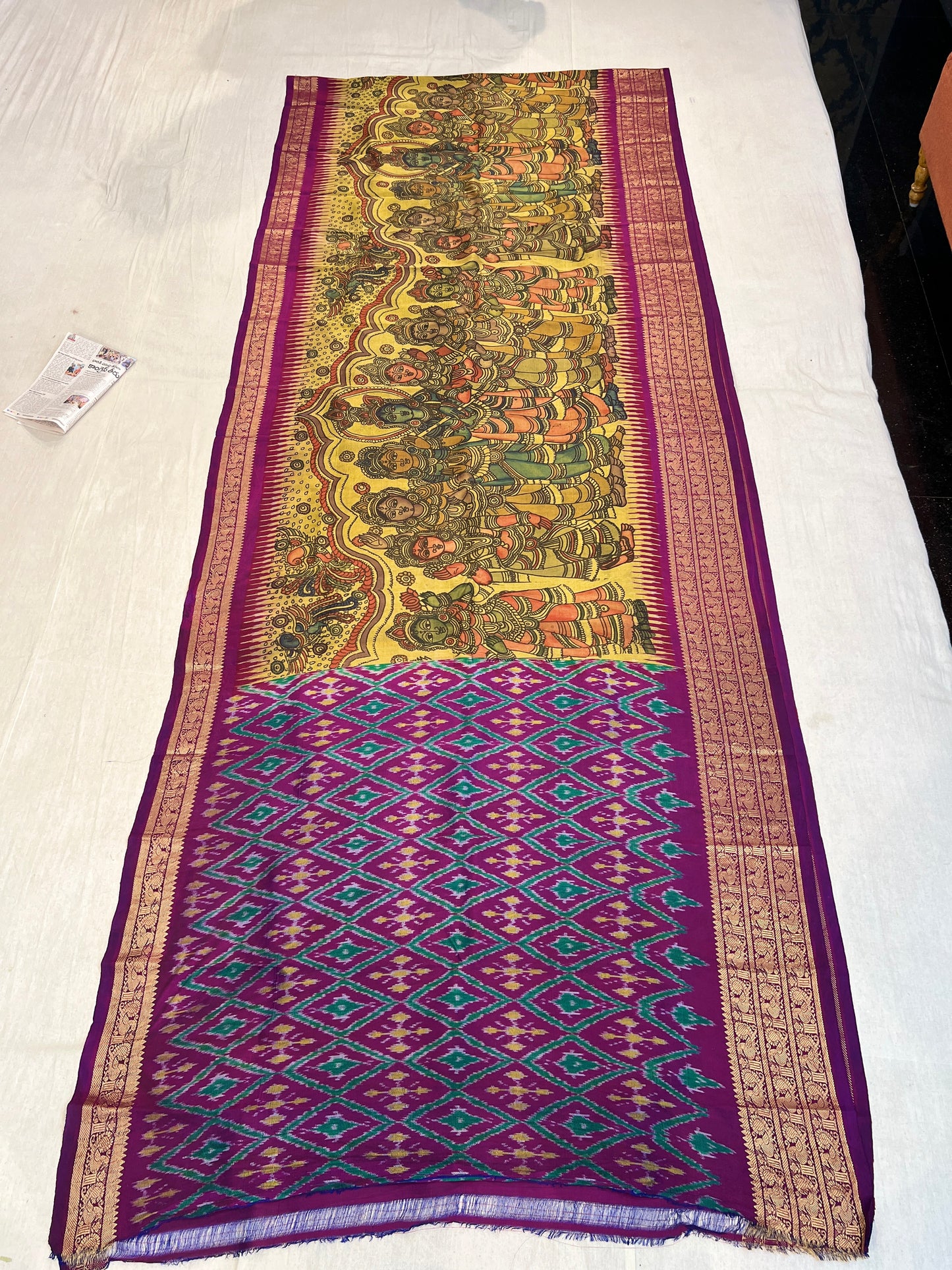 Ikkath Pattu Saree