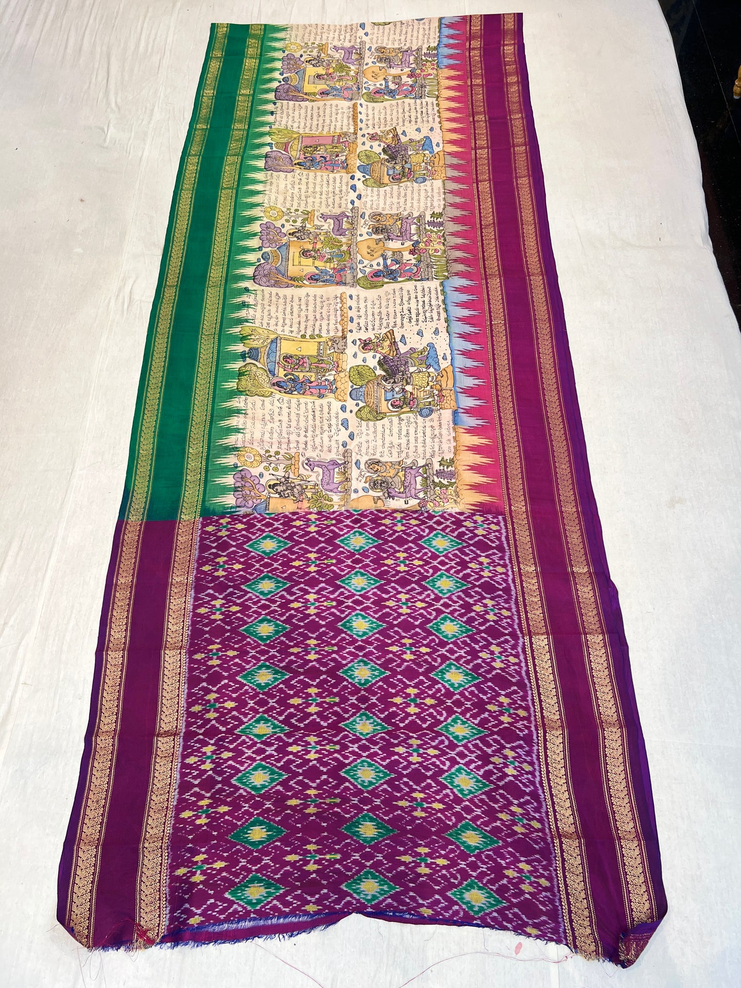 Ikkath Pattu Saree