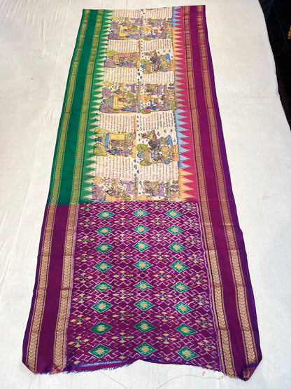 Ikkath Pattu Saree