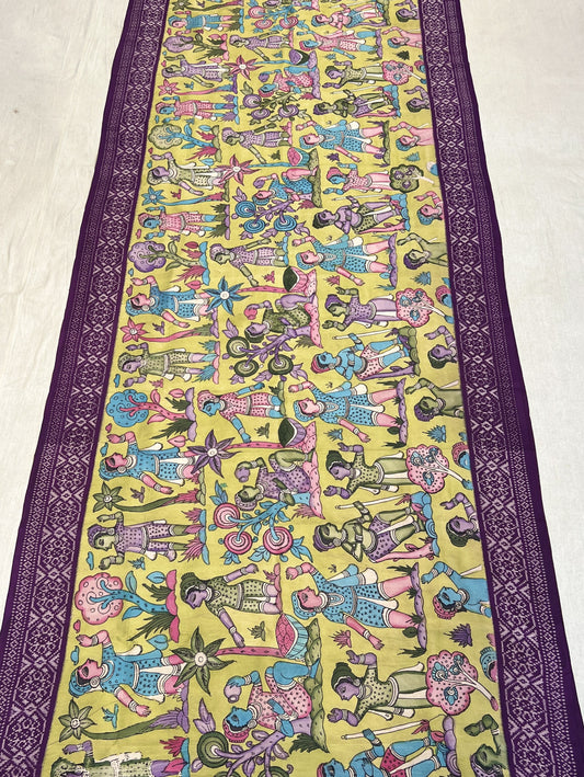Ikkath Pattu Saree