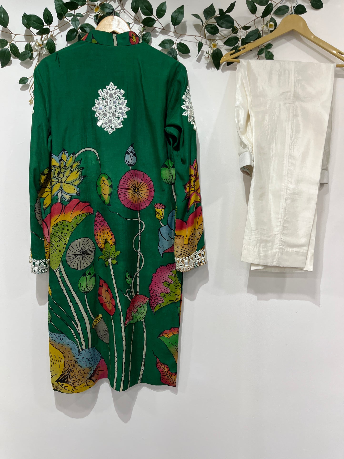 Mirror Work Kurta Set