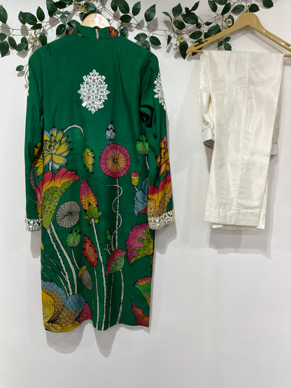 Mirror Work Kurta Set