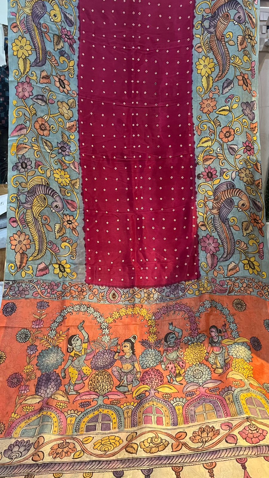 Kalamkari Tales on Bandhini