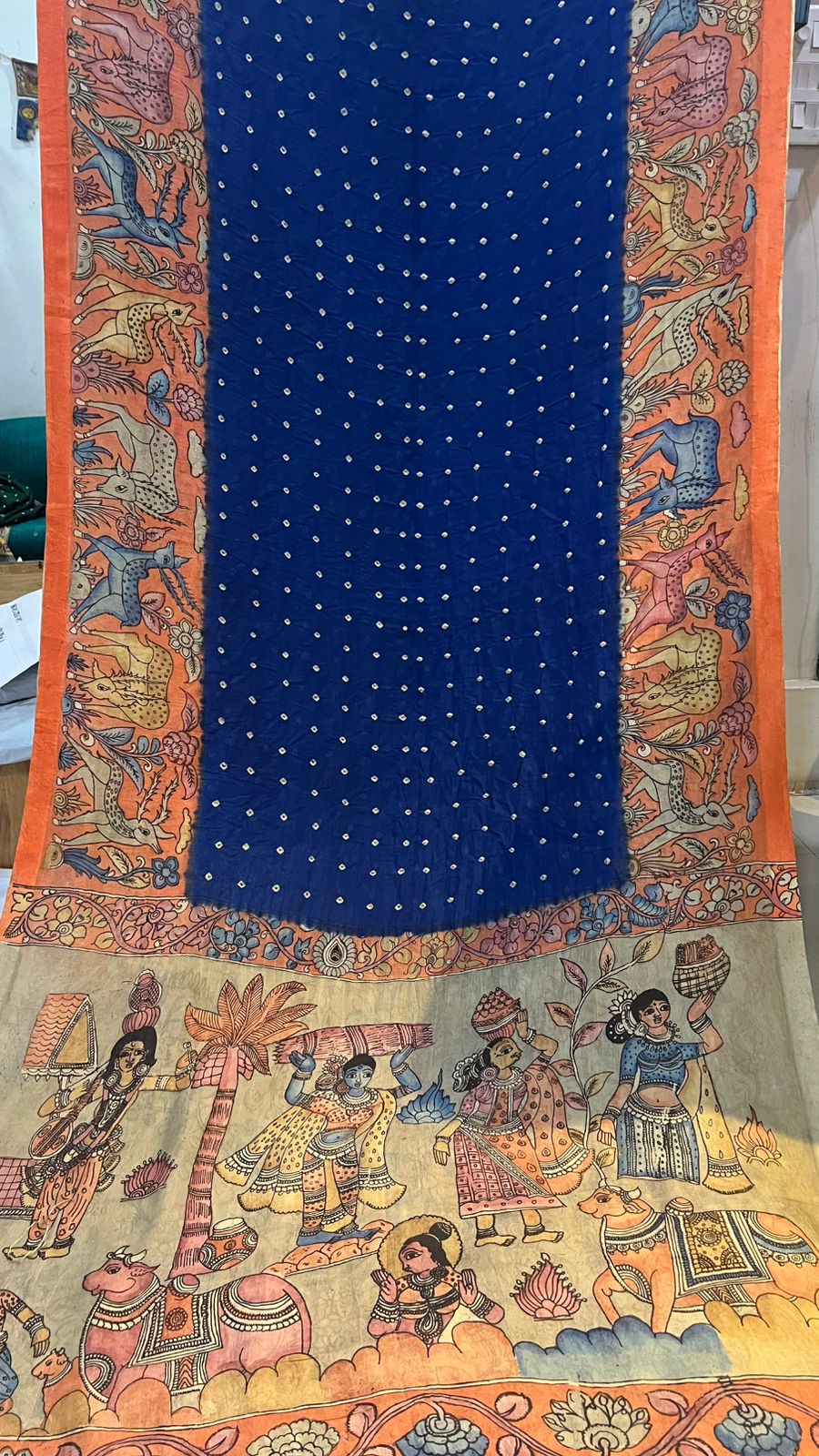 Kalamkari Tales on Bandhini