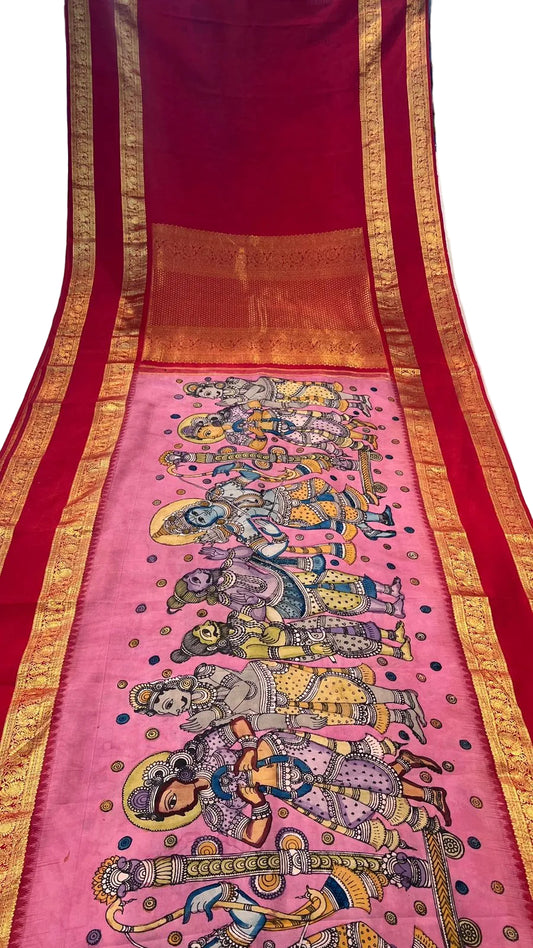 Kanchi pattu saree