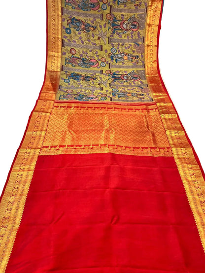 Kanchi Pattu saree
