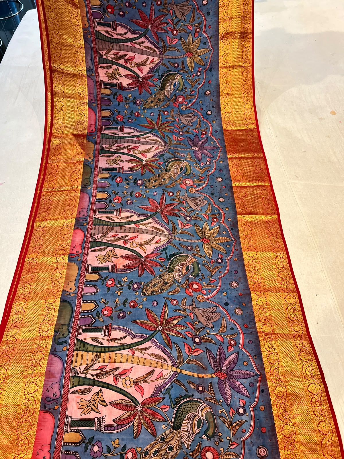 Kanchi Pattu saree