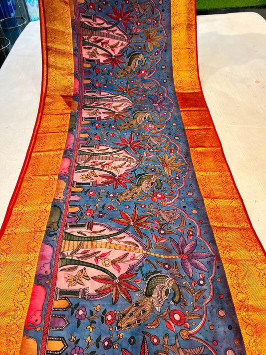 Kanchi Pattu saree