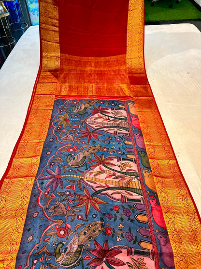 Kanchi Pattu saree