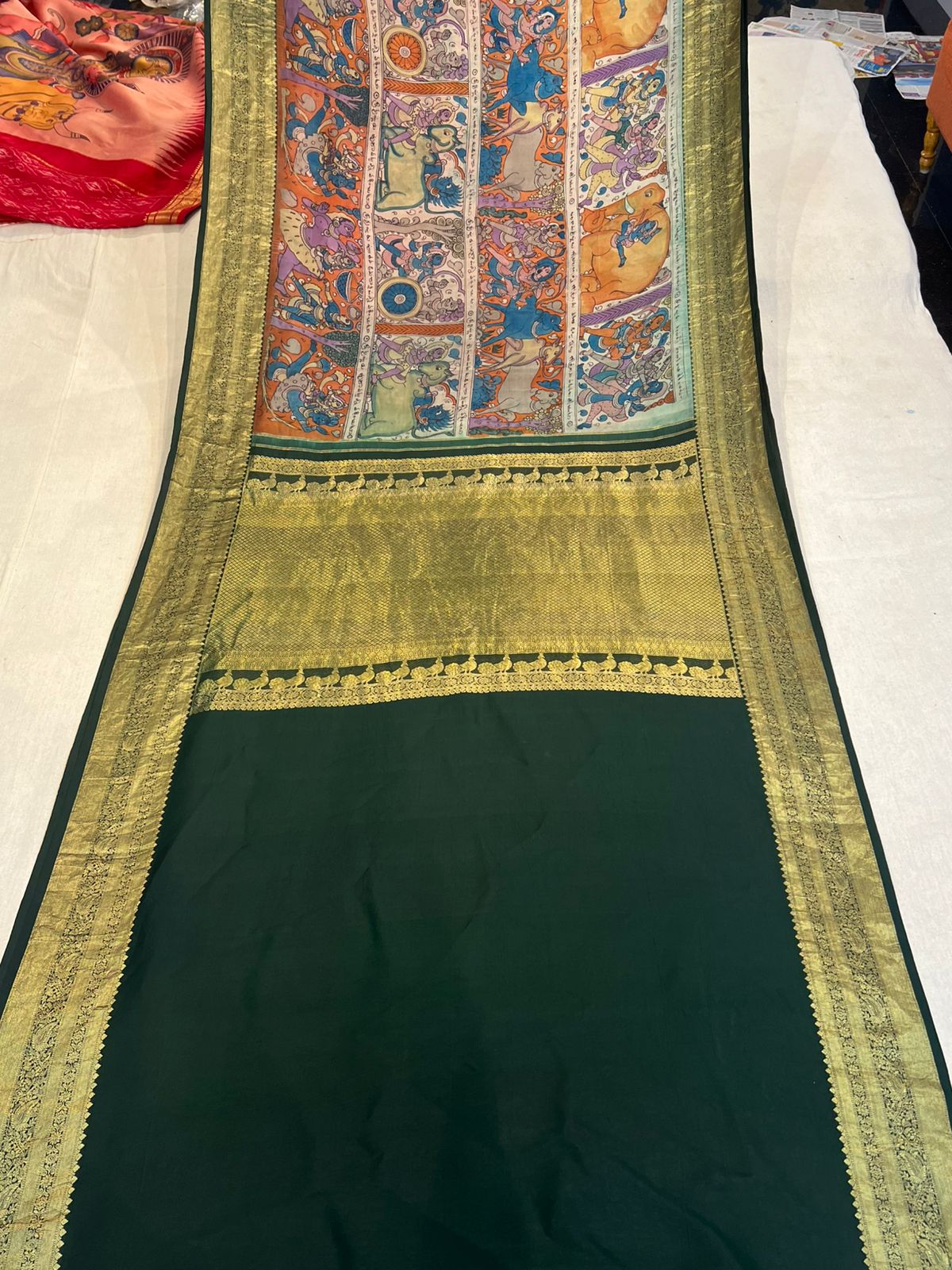 Kanchi Pattu saree