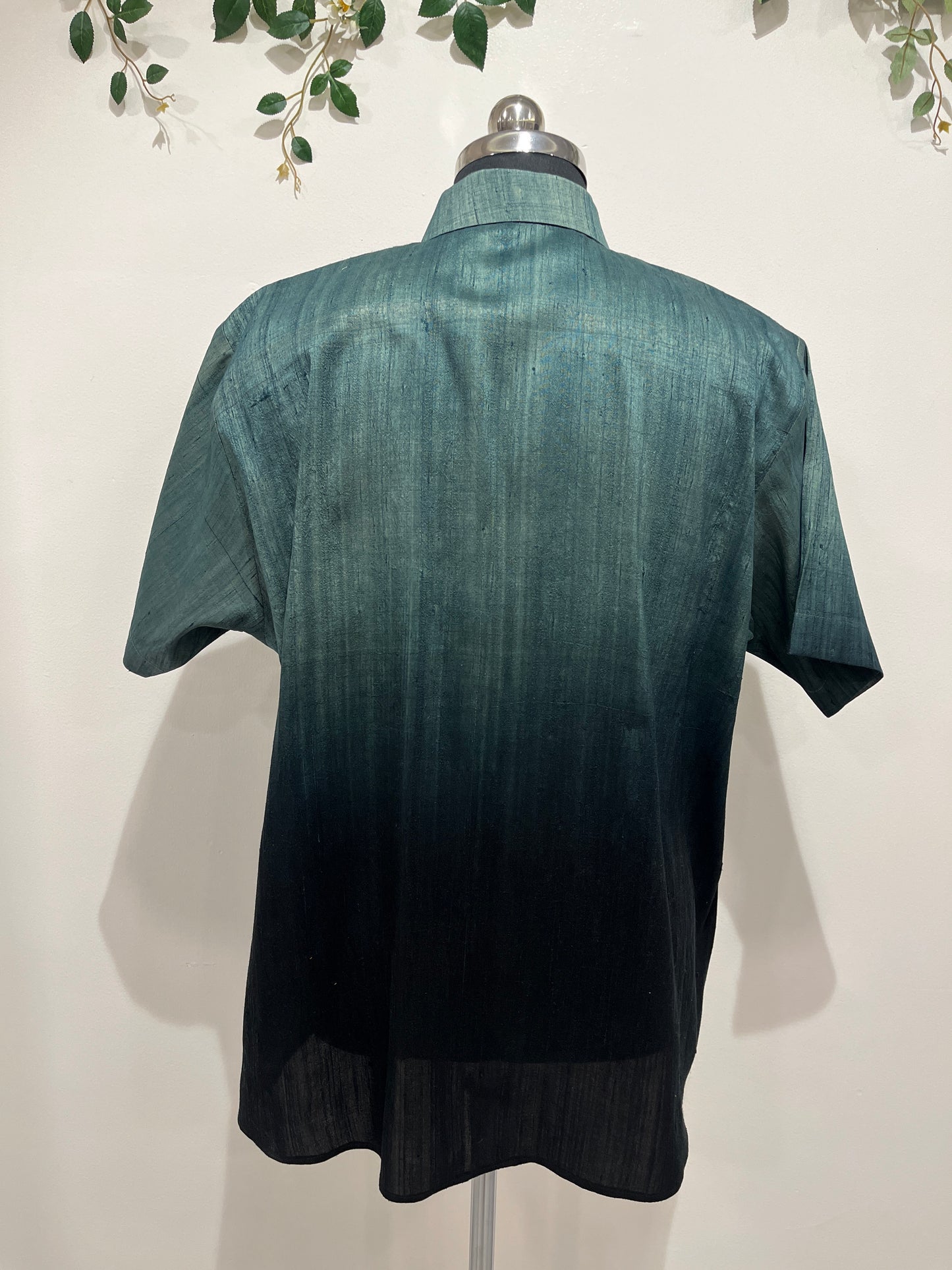 Double Shaded Krishna Applique Shirt