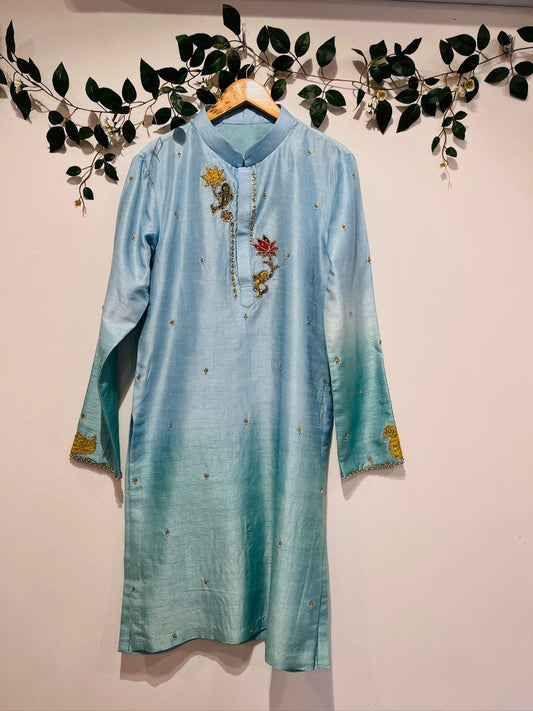 Floral Applique Kurta