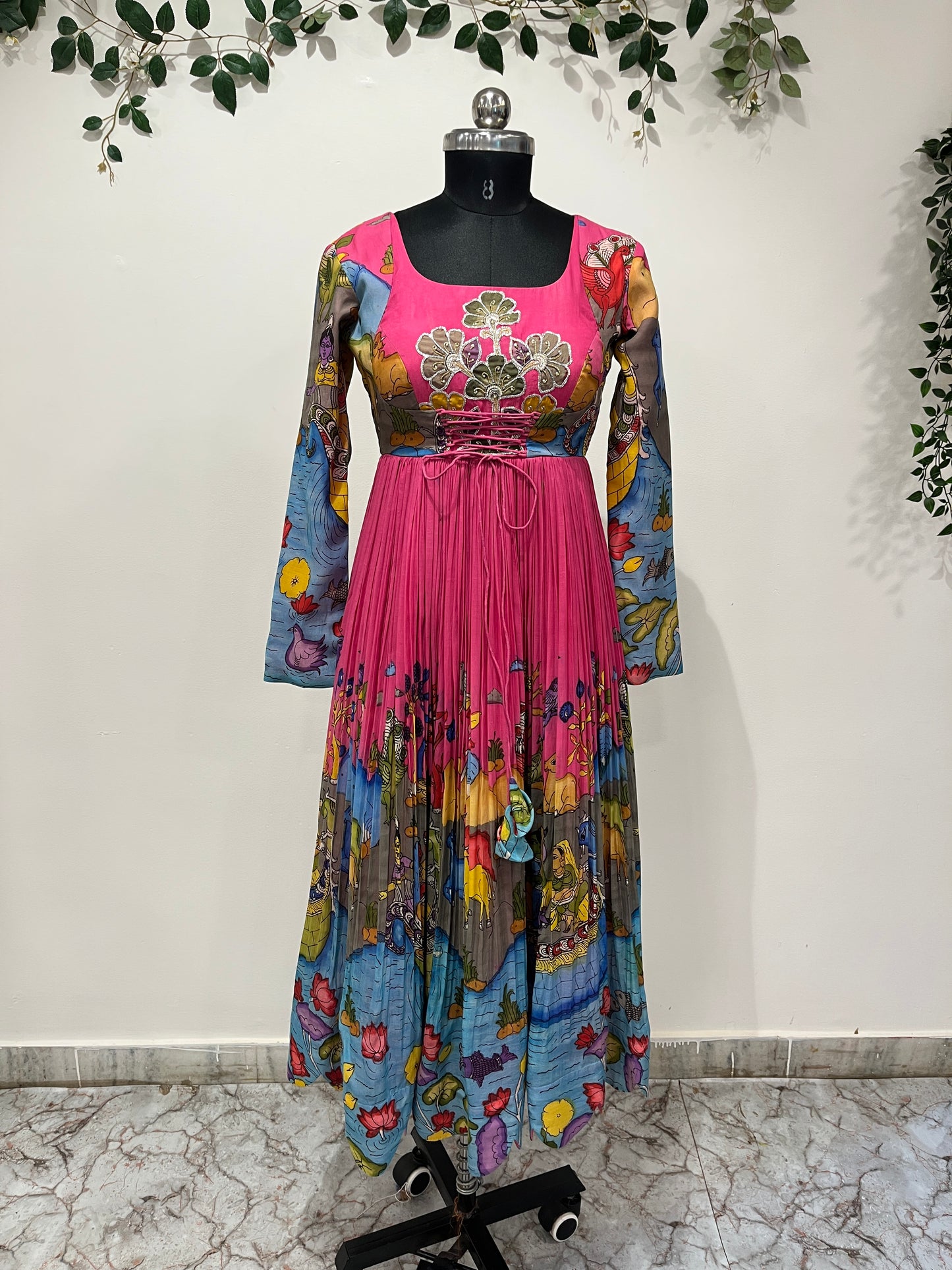 Pink Frock Long Frock